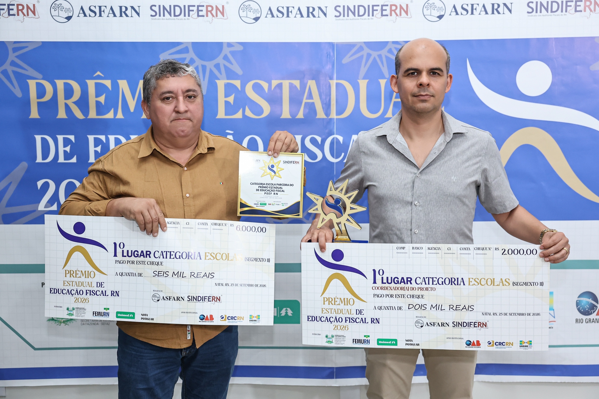 Foto do álbum PREMIAÇÃO DOS GANHADORES DO PEEF RN 2026